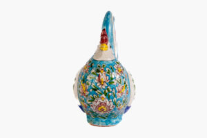 Coq en céramique décorative – Peint à la main – Image 3